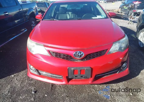 2012 Toyota Camry Se/Le/Xle z USA, uszkodzony, nr VIN 4T1BF1FKXCU534234